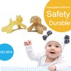 Baby Teething Toys, Cute Cat and Dog Silicone Teething Toy for Children - Provides Teething Relief and Easy Cleaning, Easy-to-Hold Teething Relief for Babies 3 Months and Up.