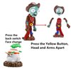 JHESAO 4 PCS Plants and Zombies Toys Action Figures Zombies PVZ Toys Sets 1 2 Series Great Gifts for Kids and Fans, Birthday and Christmas Party New