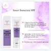 NOVA DERM INSTITUTE Smart Sunscreen SPF 50 Sheer Sunscreen for face Zinc oxide Daily UV Facial Sunscreen Face Moisturizer with SPF Broad Spectrum Sunblock Anti-aging Skin Care for Healthy Glow