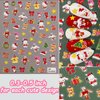 7 Pics 5D Christmas Nail Stickers, Small Cute Cartoon Nail Stickers for Kids, Girls and Women, Bulk Nail Charms, Accessories for Nail Art, Pegatinas para Uñas (Christmas)