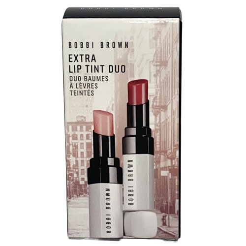 Bobbi Brown Extra Lip Tint Duo Bare Pink and Bare Raspberry, 2.3g Each