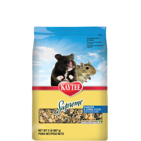 Kaytee Supreme Hamster & Gerbil Food, 2 Lb