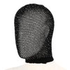 Black Crystal Elastic Mesh Rhinestone Masquerade Masks Full Face Veils See Through Fishnet Headwear Hairbands Turban Head Covers Wraps