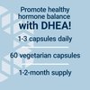 Life Extension DHEA 100 Mg Vegetarian Capsules, 60 Count