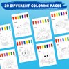 Paint with Water Books for Toddlers: 3 Pack Mess Free Watercolor Painting Paper for Kids Ages 3 4 5 6 7 8, Art Craft Gift for Girls Boys Birthday Holiday Toy Gift Travel Activities Stocking Stuffers