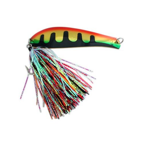 Doctor Spoon Yellow Bird Fishing Products Big Game Series Fishing Lure (42- Perch (Gold Back), Size- 5-1/2")