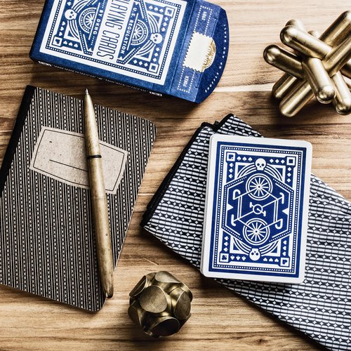 MTS Blue Wheel Playing Cards by Art of Play