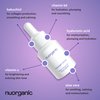 nuorganic Bakuchiol Serum With Plant Stem Cells, Peptides & Vitamin C - Anti Aging, Soothing, Hydrating - 1fl Oz 30ml