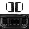 BRMYL Car Center Air Vent A/C Outlet Cover Decals for Dodge Charger 2015-2023 Accessories Carbon Fiber Interior Stickers