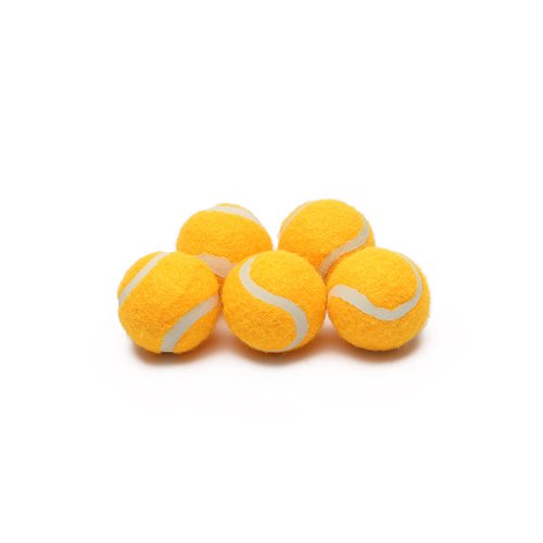 IDOGMATE Tennis Balls for Dogs, 1.75" Ball Dog Toy for Small Launcher, Dog Balls (5 Pack)