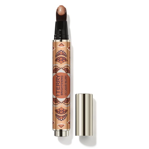 By Terry Brightening CC Liquid Blush, Hydrating & Radiant Formula, Long Lasting Color, Dewy Finish, Sunny Glow, 0.4 oz