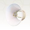 Royal Designs BS-708U-10BG Modified Bell Lamp Shade, Beige, 6.5 x 10 x 8.5, UNO Floor Lamp
