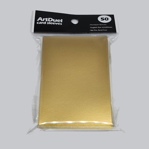 ArtDuel Yugioh Card Sleeves - Golden Matte - 50ct