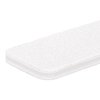 10pcs - PANA Jumbo Double-Sided Emery Nail File for Manicure, Pedicure, Natural, and Acrylic Nails - White (Grit 100/100)