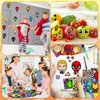 48 Sheets Make Your Own Stickers for Kids, DIY Make Superhero Face Stickers for Boys Girls, Party Favors Supplies Art Craft Family School Reward