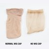 HD Wig Cap Ultra Thin Invisible Wig Cap for Bald Cap Method HD Beige 2pcs (PACK OF 6)(Total 12pcs)