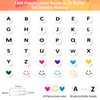 ARTDOT 1400 PCS Letter Beads, 28 Styles Friendship Bracelets Assorted Alphabet Beads Preppy Beads Jewelry Making Kit with Beads Case for Teen Girl Gifts Ages 6 7 8 9 10 11 12