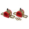 Energy Suspension 9.5161R 1" Greasable Sway Bar Set , Red