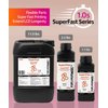 Superflex 3D Printer Resin, Softness 80A Simulating Flexible Rubber, Made in Korea by 3DMaterials (500g, Clear)