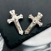 ZHOUMEIWENSP 1Pair Retro Metal Hair Clips Halloween Cross Hairpin with Punk Duckbill Clips Novelty Hair Style Making (Jesus)