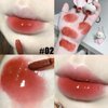 Bekoeen 3Psc Rabbit Key chain Jelly Lip Glaze,Moisturising Crystal Keychain 2 in 1Lip Glow Gel,Sparkling Lipgloss Liquid Lipstick Set, Hydrating Sweet Lip Gloss Set