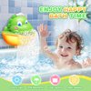 Dinosaur Bath Toys,Baby Bath Toys Light Up Bath Bubble Machine Automatic Bath Bubble Maker with Colourful Light Bathtime Shower Bath Toys for Kids Ages 1-3 4-8 Birthday Gift for Toddler Boys Girls