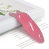 Gua Sha Facial Tools,Rcool Guasha Tool for Face,Gua Sha Massage Tool for Nose、Face&Body,Relieve Rhinitis、Tensions and Reduce Puffiness. (PINK)