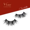 VLuxe False Lashes, Imperial Mink High-End Eyelashes, Handcrafted Dramatic Natural Lashes, Wispy Fluffy Volume Extension Eyelashes (CHARLOTTE)