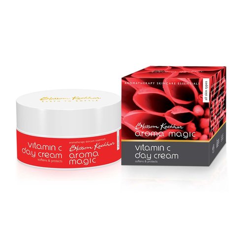 Aroma Magic Vitamin C Day Cream with SPF 15 | with Aloe Vera &amp; Shea Butter | Protects from Sun Da...