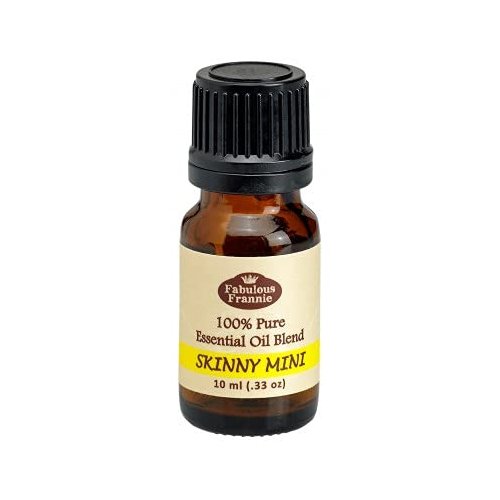 Fabulous Frannie Skinny Mini Essential Oil Blend 10ml Made with Pure Essential Oil Lemon, Grapefruit, Peppermint, Ginger & Cinnamon Bark.