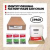 Oregon T52X3 Saw Chain, 3-Pack, Gray
