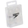 Speedo Unisex Swim Training Silicone Ear Plugs , White, 2 Pair (Pack of 1)