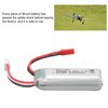 Alomejor 2PCS RC Airplane Lithium Battery 7.4v 600mah RC Airplane Replacement Batteries for WLtoys XK A280 RC Aircraft