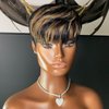 PangDongLai 10A Pixie Cut Wigs for Black Women 1b/30 Color Short Layered Pixie Human Hair Wigs With Bangs Brazilian Virgin Human Hair Wigs for Women Glueless Full Machine Made Wigs