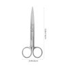 UEETEK 14 CM Stainless Steel Scissors Medical Surgical Operating Dissecting Straight Scissors