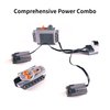 5-in-1 Motor Kit Compatible with Lego Technic, Power Function Motor Set Includes Motors, Battery Box, 2.4G Receiver, Remote Control