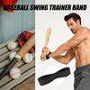 Baseball Softball Resistance Bands with Baseball Swing Trainer Band, Arm Strength Training Equipment Exercise for Flexibility and Throwing Velocity for Pitching Trainer with 5 Accessories(30lbs)