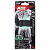 ACE - 902002 Adjustable Back Brace, Stabilizing Support and Comfort, Adjustable, Breathable, Full Range of Motion, from America's Most Trusted Brand of Braces, Black