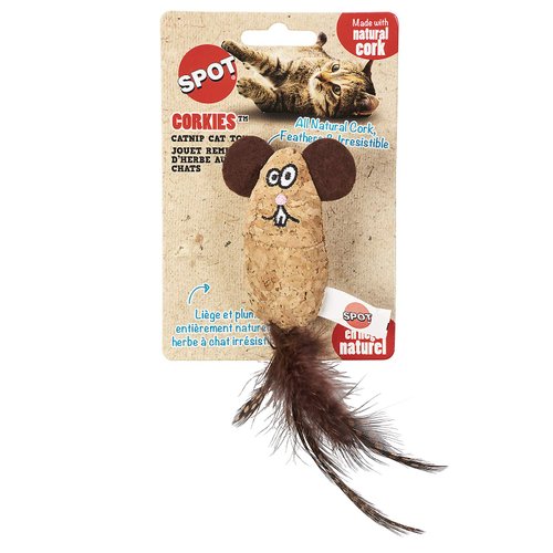 SPOT CORKIES Cat Toy with Catnip Assorted Figures