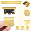 Replacement Blade Compatible with BaBylissPRO FX787/FX707 Series,Gold Blade for Outlining Hair Trimmers FX707Z