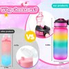 Decorate Your Own Water Bottle Kits for Girls - Kids Water Bottle Birthday Gifts for 4 5 6 7 8-12 Year Old Girl Diy Unicorn Birthday Decorations Arts and Crafts for Kids Ages 6-8 Girls Christmas Gift