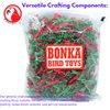 Bonka Bird Toys 2140 Christmas Shred (85 Cu-in) Festive Parrot Pet Nesting, Cockatiels, Parakeets, Conures, and Similar Breeds