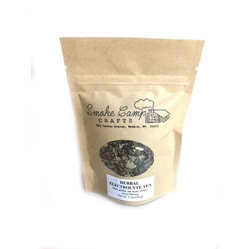 Smoke Camp Crafts Loose Leaf Herbal Tea - Herbal Electrolyte Blend, 1 oz (28 g) - Caffeine-Free, ...