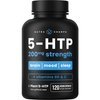 5-HTP 200mg | 120 Vegan Capsules | 5 HTP Supplement | Pure 5HTP 100mg Plus Co-Factors Vitamin B6 & Vitamin C