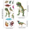 UPINS Dianosaur Stickers for Kids, 14 Different Sheets 200+ Counts 3D Puffy Stickers Craft Scrapbooking for Children Dinosaur Lovers