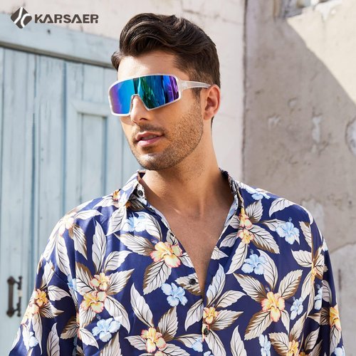 Karsaer Vision Sports Sunglasses Cycling Glasses Baseball Softball Sunglasses Unisex for Adult Youth KIds Teens 8-12