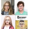 Outray Blue Light Blocking Glasses for Teens Anti Eyestrain Eyewear Computer Reading/Gaming/TV/Phones Clear Glasses Age 7-15