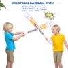 Sonarun 24 Pack Inflatable Baseball Bats Baseball bat inflates Bulk for Summer Pool Baseball Theme Birthday Party Favors