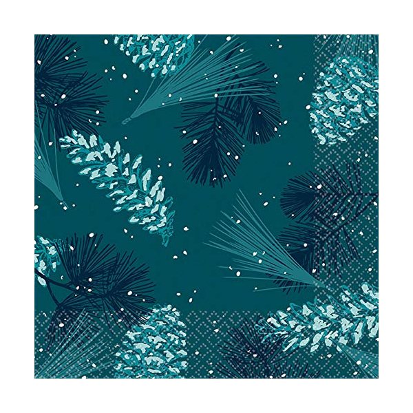 amscan Very Merry Beverage Napkins (16)