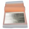 Barnabas Blattgold: Silver Leaf Transfer Sheets [25 sheets , 3.75 inch] - aka Silver Foil Sheets, Real Silver Leaf sheets for painting, silver leaf sheets for craft, silver leaf foil sheets